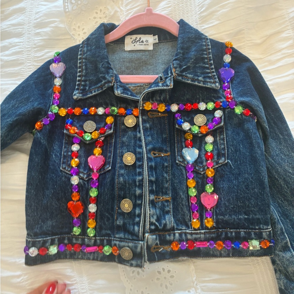 Lola and the boys like new jean jacket size 4